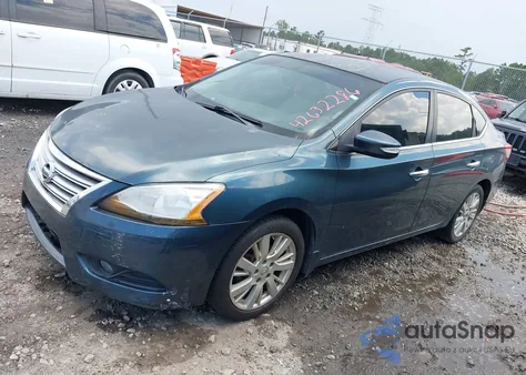 2015 Nissan Sentra Sl from USA, damaged, VIN 3N1AB7AP7FY291925